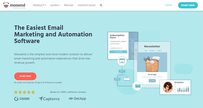 Moosend Review 2024: Unlocking Email Success