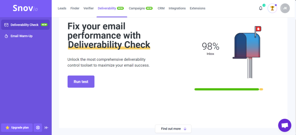 Email Deliverability Check