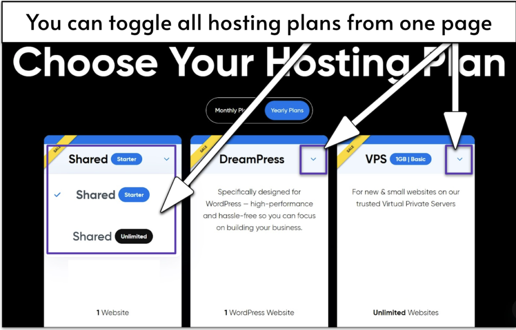 DreamHost pricing