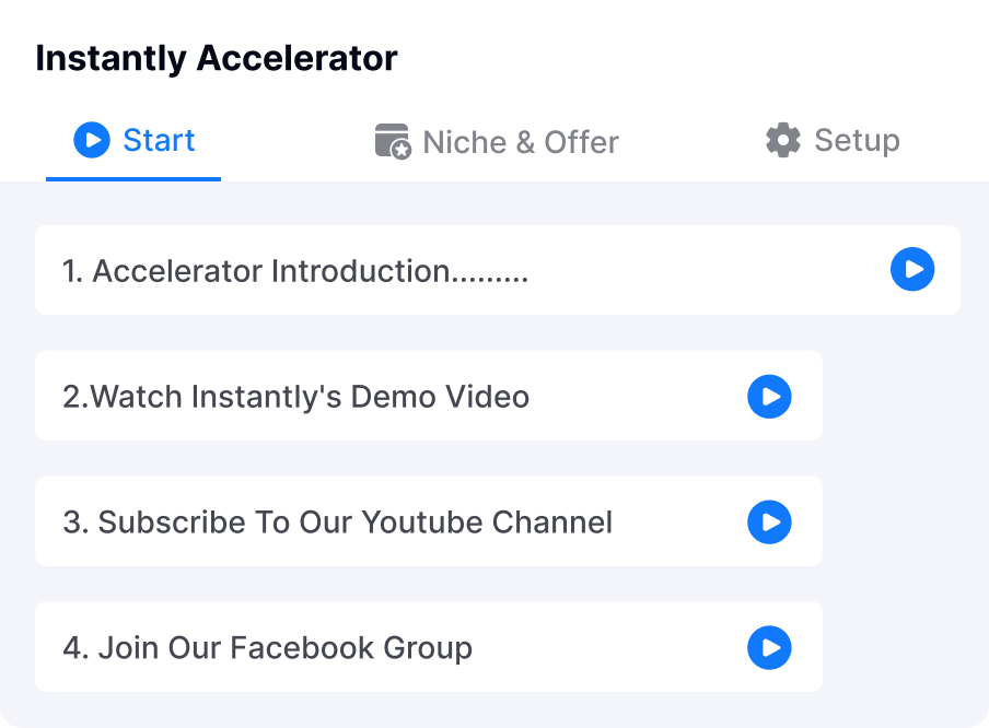 Instantly Sales Accelerator