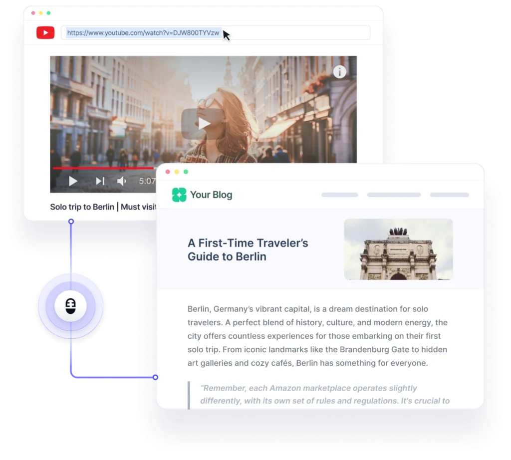 Journalist AI will easily convert your YouTube videos into a blog post