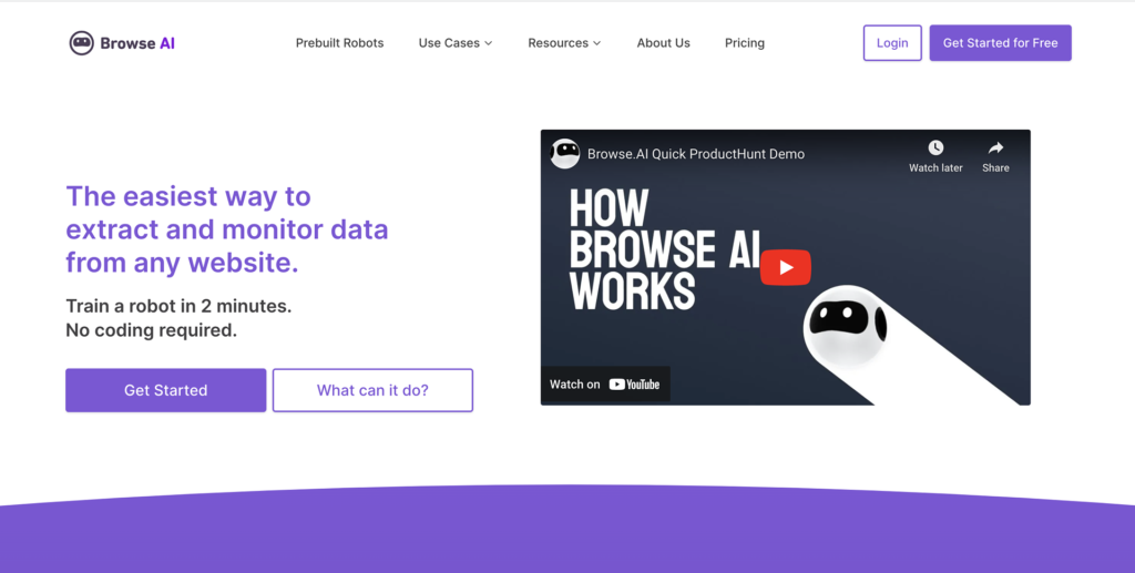 browse ai website chrome extension