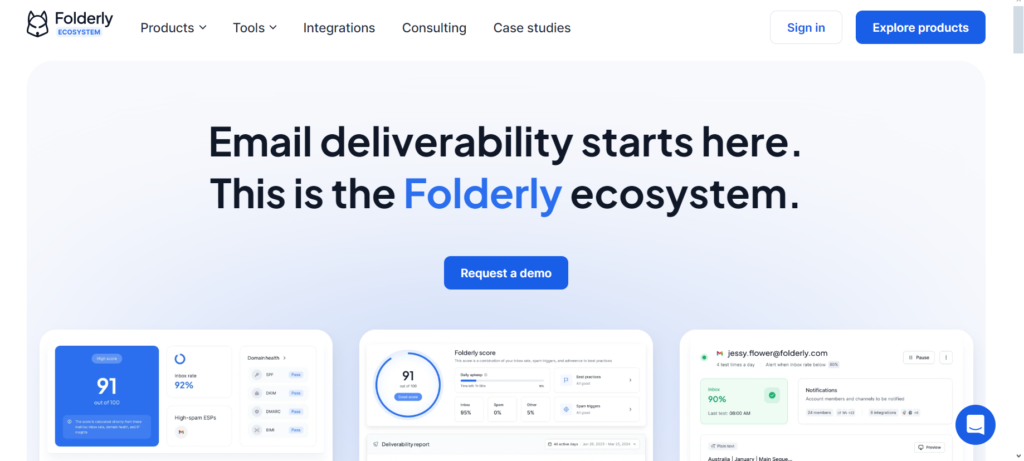 folderly Homepage