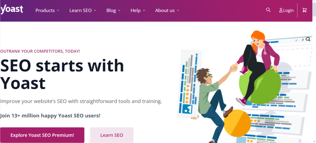 yoast homepage